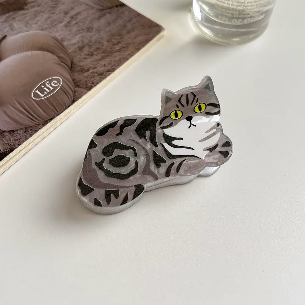 Mini Cat Hair Claw Clip