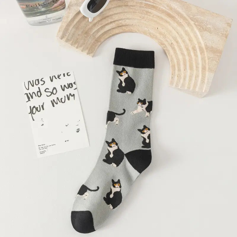 Cat Socks - Tuxedo