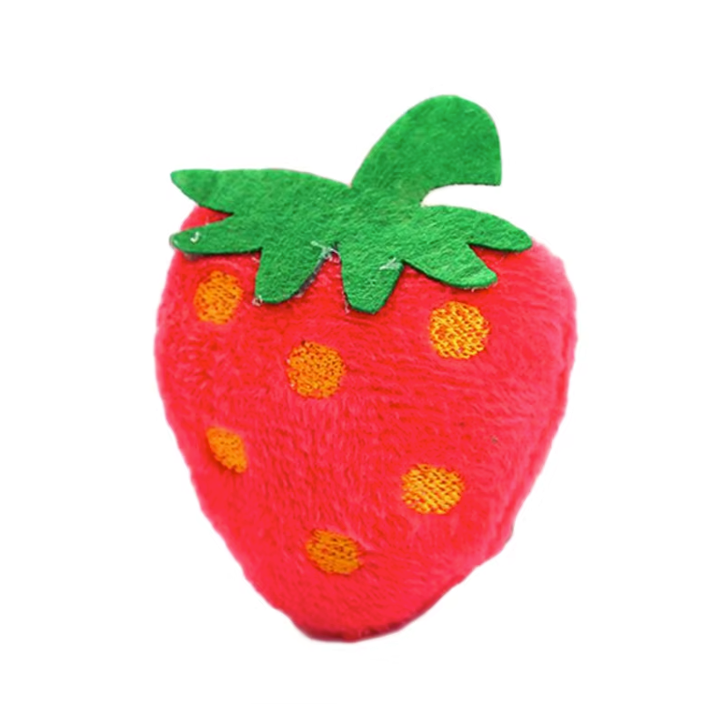 Catnip Strawberry Toy