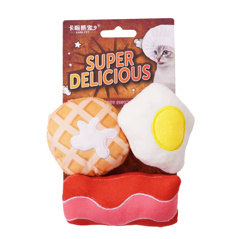 Catnip Plush Breakfast Set