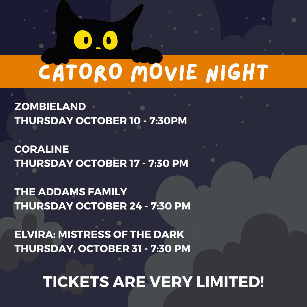 Catoro Thursday Movie Nights - October