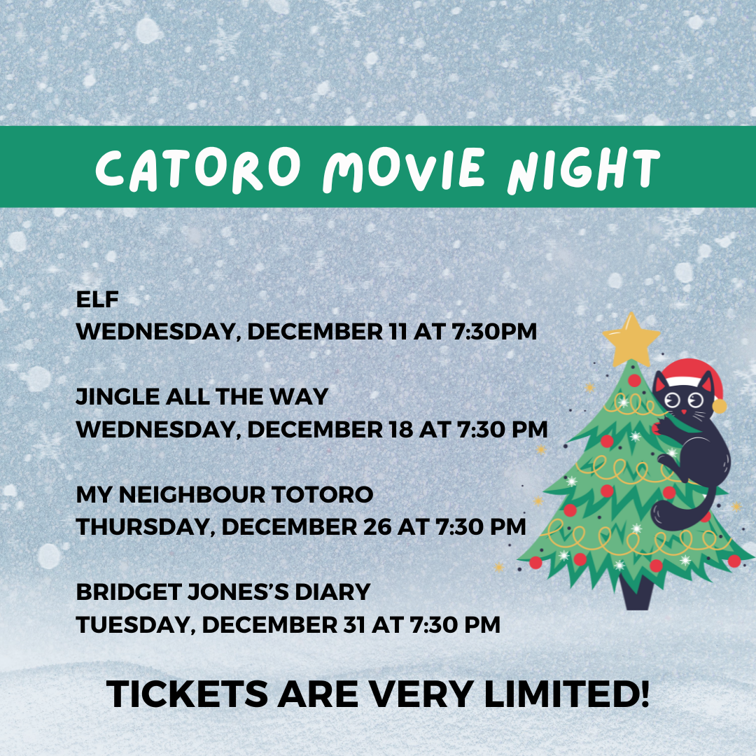 Catoro Movie Nights - December 2024