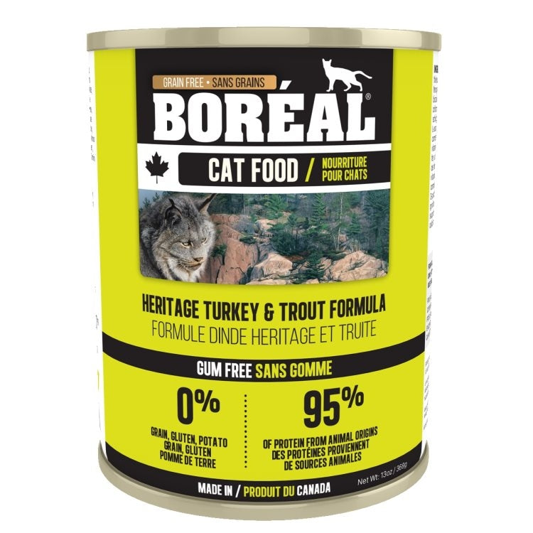 Boréal Cat Heritage Turkey & Trout 369g - Catoro