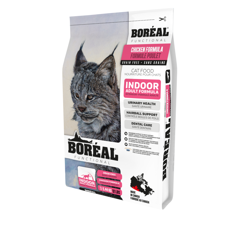 BOREAL FUNCTIONAL Cat Indoor Chicken 5.44kg - Catoro