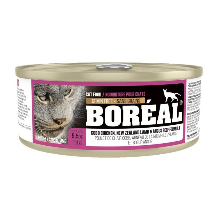 Boréal Cat Cobb Chix, NZ Lamb & Angus Beef Formula 156g - Catoro